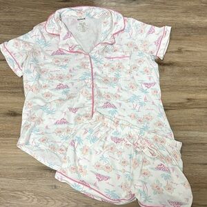 Hurley Floral Print PJ set